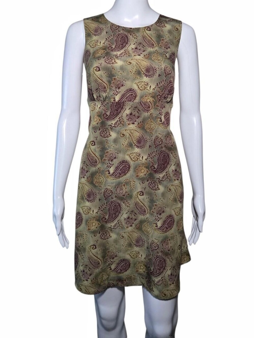 90s Grungey Boho Paisley Dress Size 11